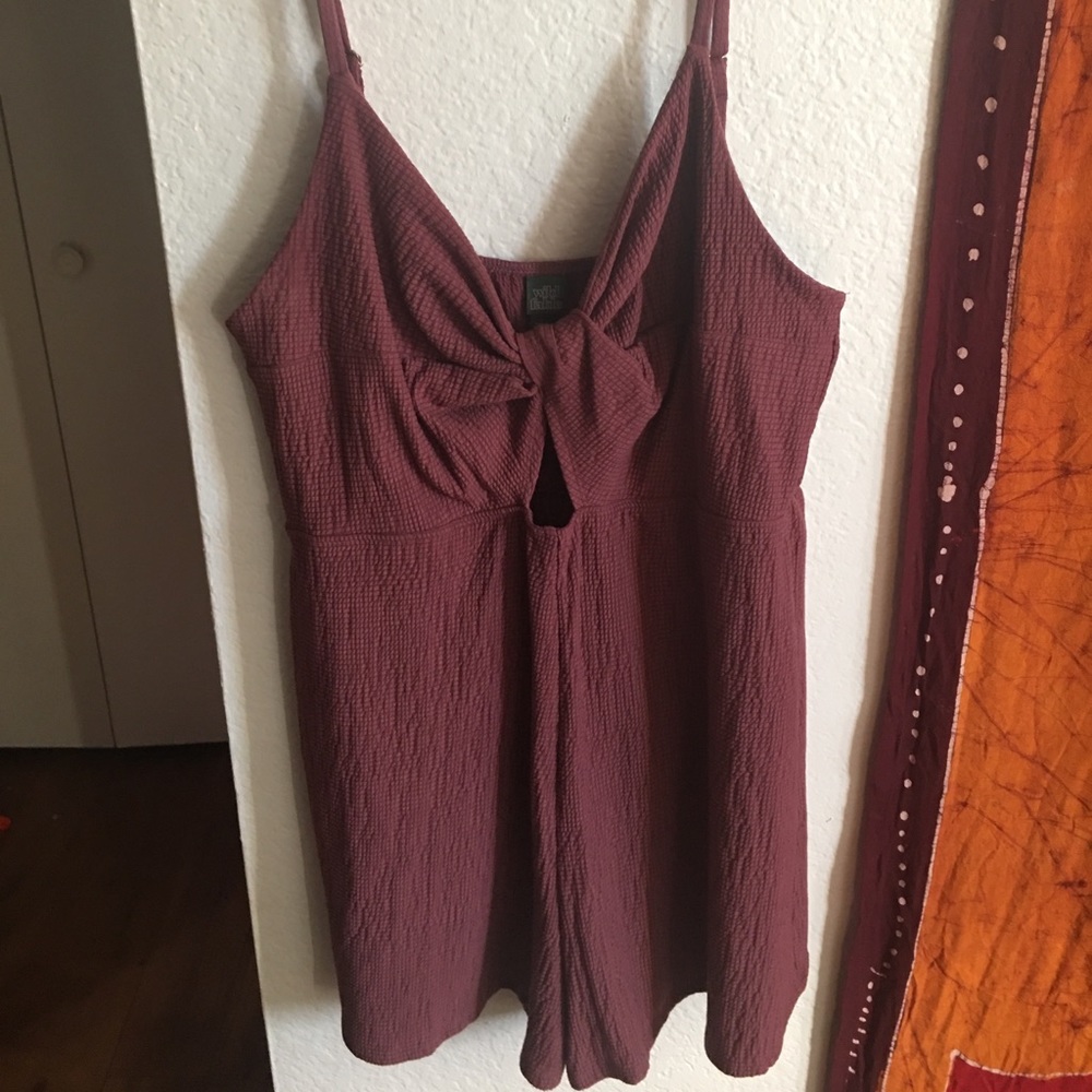Wild Fable maroon romper